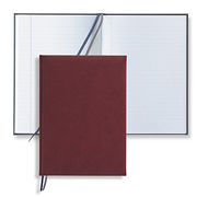 Burgundy Large Imitation Leather Journal
